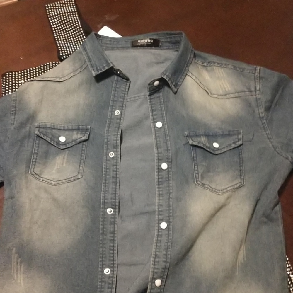 Denim shirt